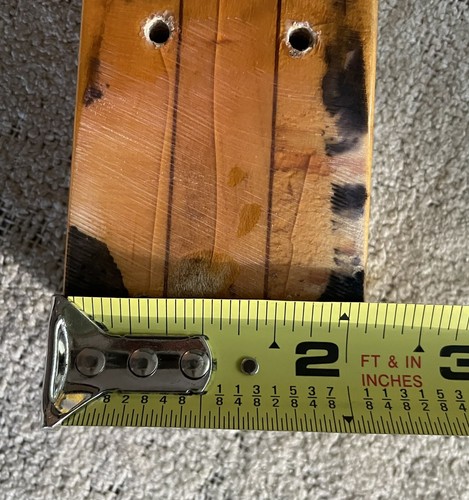 Vintage 1960’s Original VOX V-250 Violin BASS NECK Italy 30” Scale Length - Picture 23 of 24