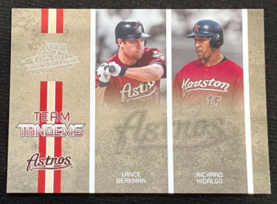 LANCE BERKMAn Hidalgo 2005 Absolute Memorabilia #TT-65 Team Tandems #154/250