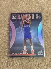 2023-24 Donruss Optic Basketball #4 James Harden Raining 3s Holo NBA
