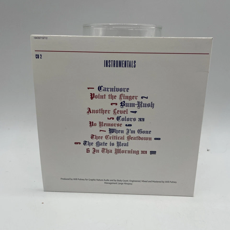 Body Count Carnivore Instrumentals CD Digipak CD 2 envío rápido gratuito vendedor aus Foto 2 de 3