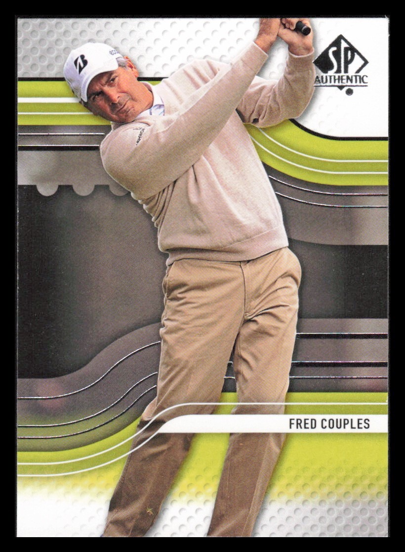 2012 Upper Deck UD SP Authentic PGA Golf Fred Couples Base Trading Card #6
