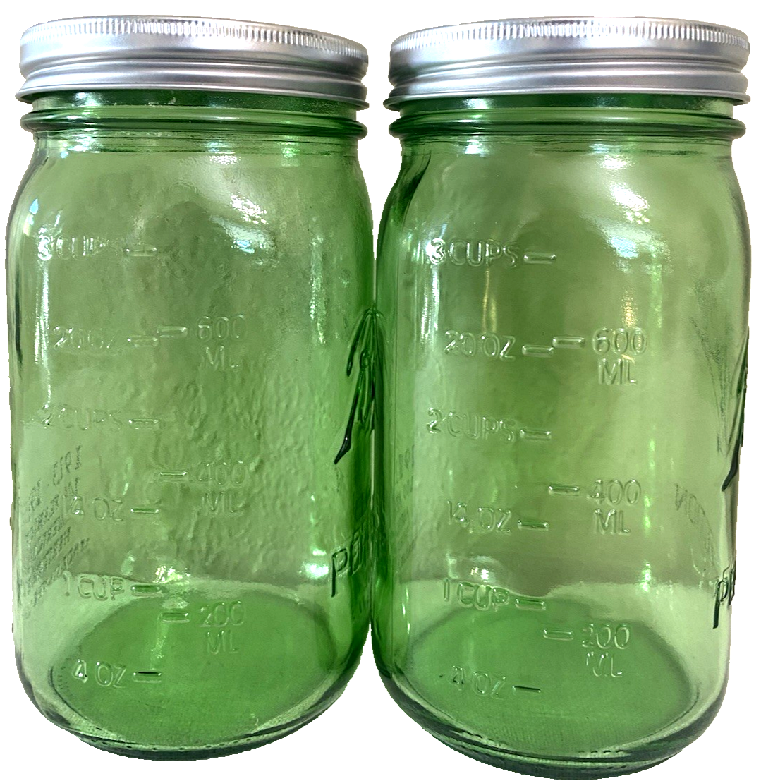 ballメイソンジャー32oz green2個&16oz4個のセット ballメイソンジャー32oz green2個&16oz4個のセット 保存容器・ケース