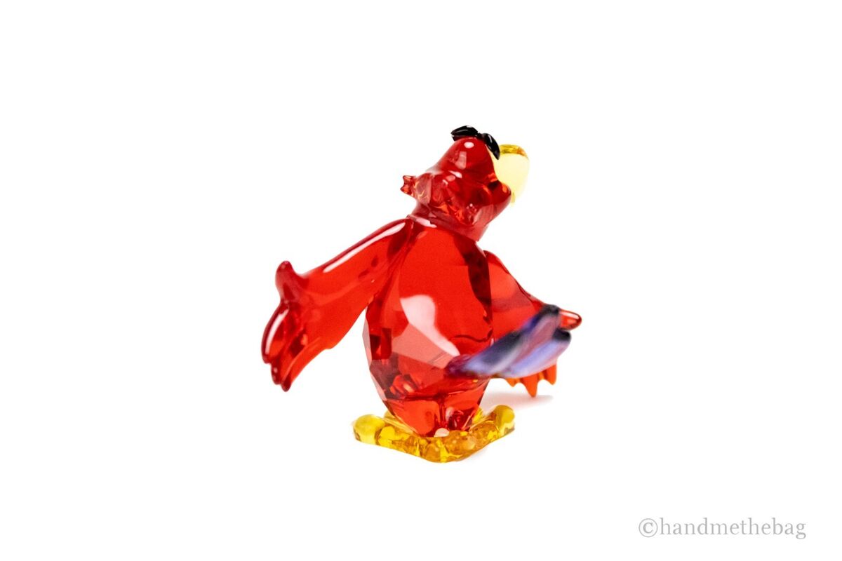 Swarovski (5617346) Disney's Aladdin Iago the Macaw Red Crystal Figurine |  eBay