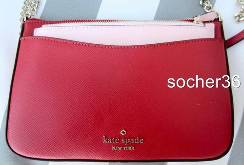 KATE SPADE STACI HEART POP PRINTED TRIPLE CROSSBODY 3 PIECE SET K6066 NWT $259 - Picture 7 of 12