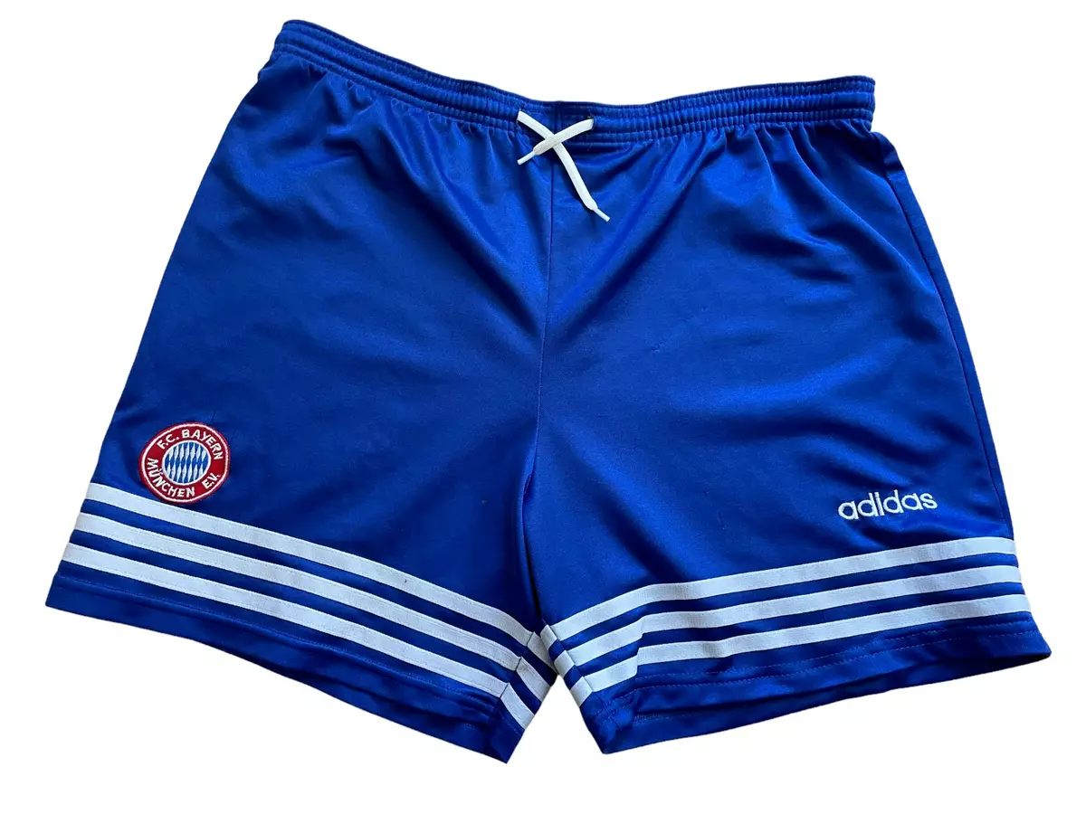 Vintage Adidas Bayern Munich Football Soccer Shorts Rare Size L eBay