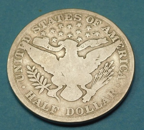 1906 - BARBER HALF - SILVER - Picture 2 of 2