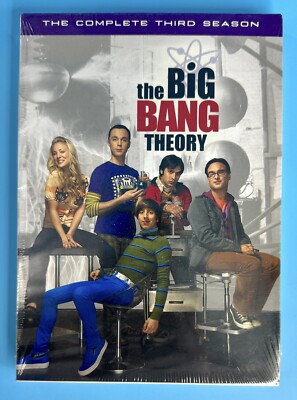 The Big Bang Theory: The Complete Third Season (DVD, 2009)   New & Sealed