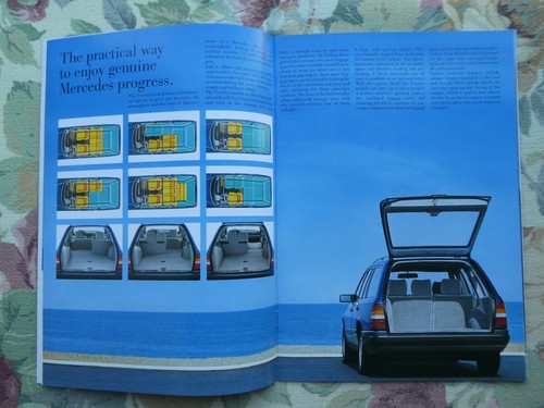 Mercedes-Benz W123 200T 230TE 250TD 300TE 300TE 4matic Estate 1988 UK brochure. - Picture 5 of 8