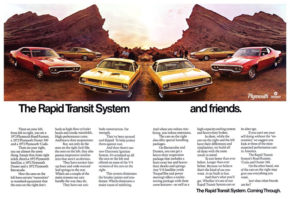 1970s Plymouth Dodge The Rapid Transit System Stainless Steel Travel Mug 1970s Plymouth Dodge The Rapid Transit System Stainless Steel Travel Mug