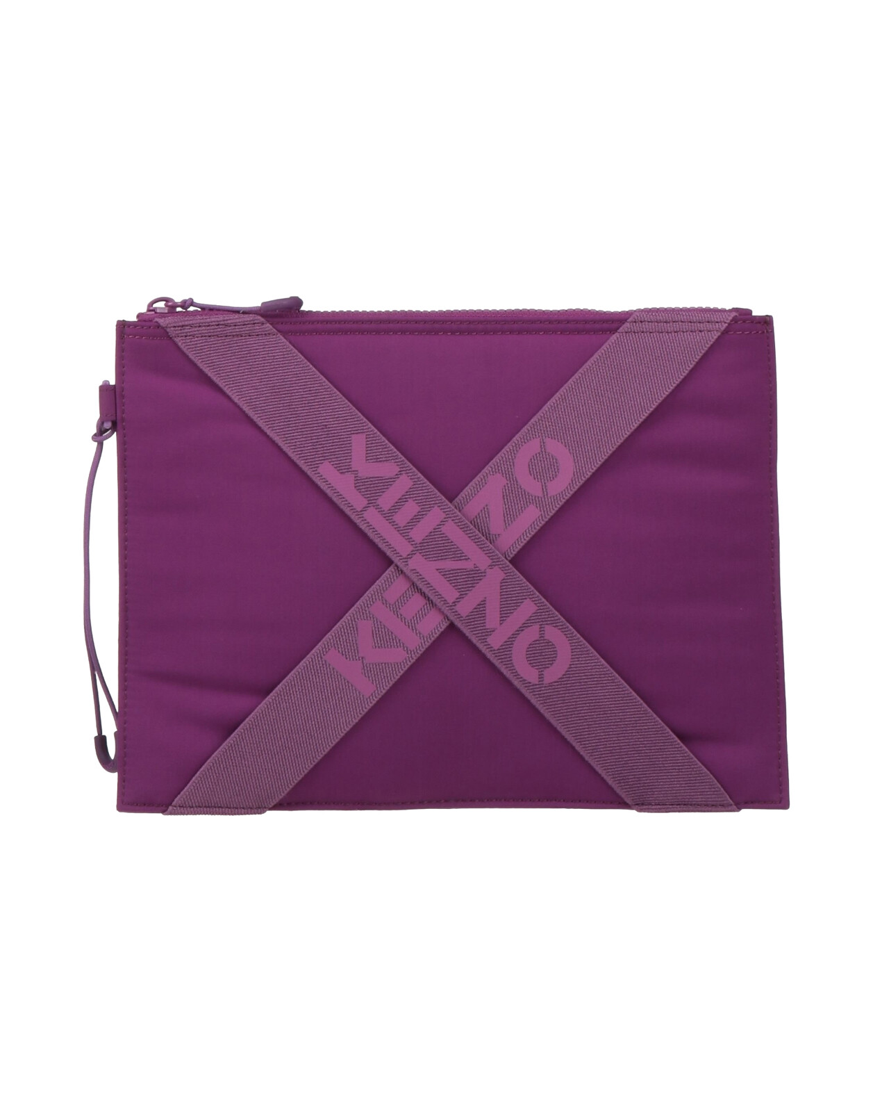 RRP€450 KENZO Techno Fabric Large Pouch Bag Elasticated Tapes Wristlet