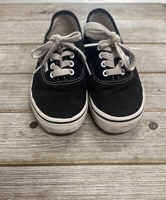 Boys Vans Classic Black Size