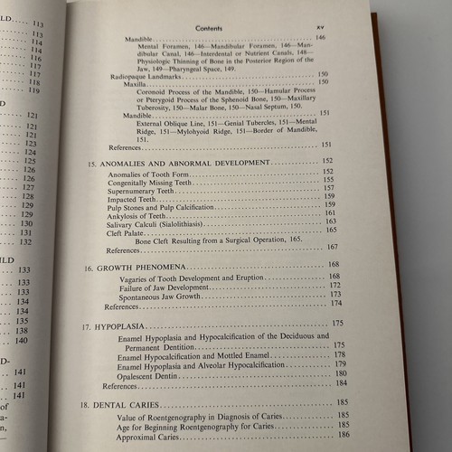 OLD X-RAY BOOK Clinical Dental Roentgenology Technic 1952 3rd Ed. ANTIQUE BOOK - Picture 17 of 24