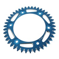 Alu- Kettenrad 42Z Blau Passend FüR Honda Cbr 1000 Ra Fireblade Bj. 2009-2019