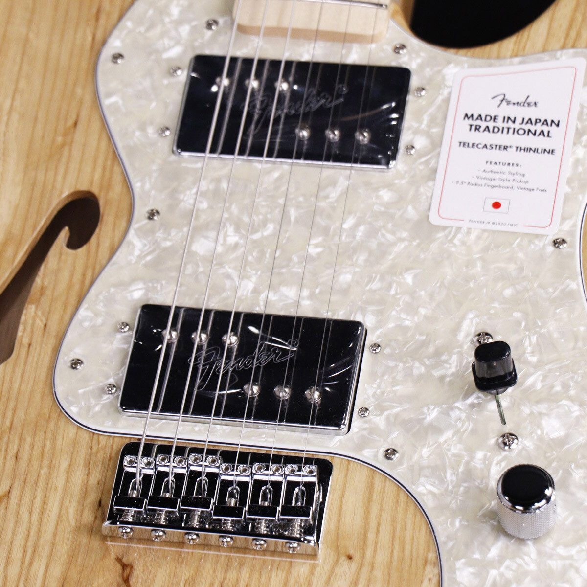 Fender Made in Japan Traditional 70s Telecaster Thinline Fender Made in Japan Traditional 70s Telecaster Thinline