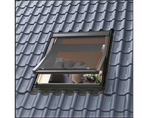 VELUX Hitzeschutz-Markise MHL 100 5060 transparent schwarz - Bild 1 von 4