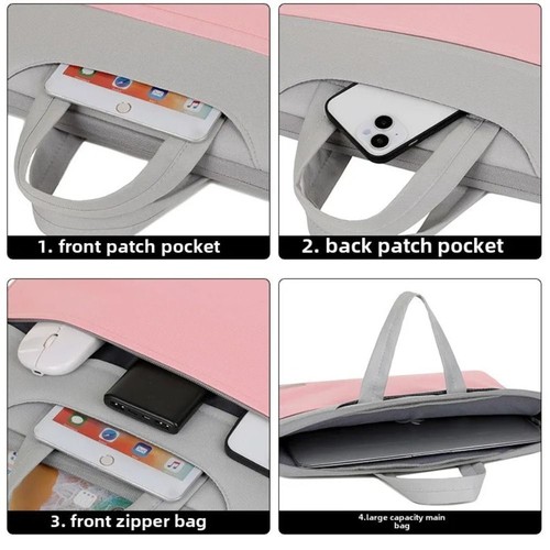 Aktentasche Laptop-Hülle Wasserdicht Computer gehäuse Neu Notebook-Tasche - Bild 6 von 15