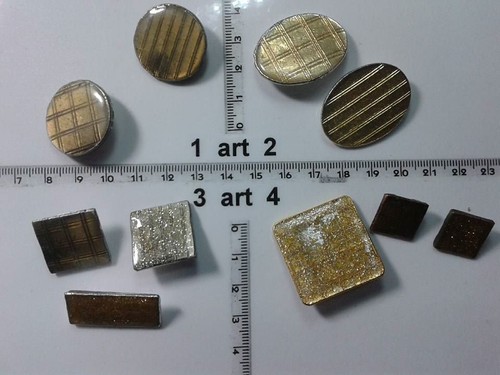 Ciondolo d'argento 925 Cabochon rotondo 14mm | Creazione Accessorio fai da te