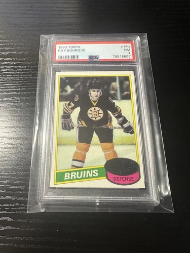 1980 Topps Ray Bourque RC PSA 7 HOF 🔥