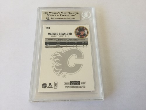 Markus Granlund Signed Autographed Card Slabbed Encapsulated Beckett BAS COA a - Picture 2 of 2
