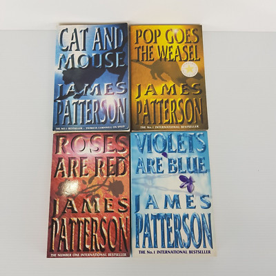 Cat & Mouse Pop Goes Weasel Roses are Red James Patterson Alex Cross #4 - #7