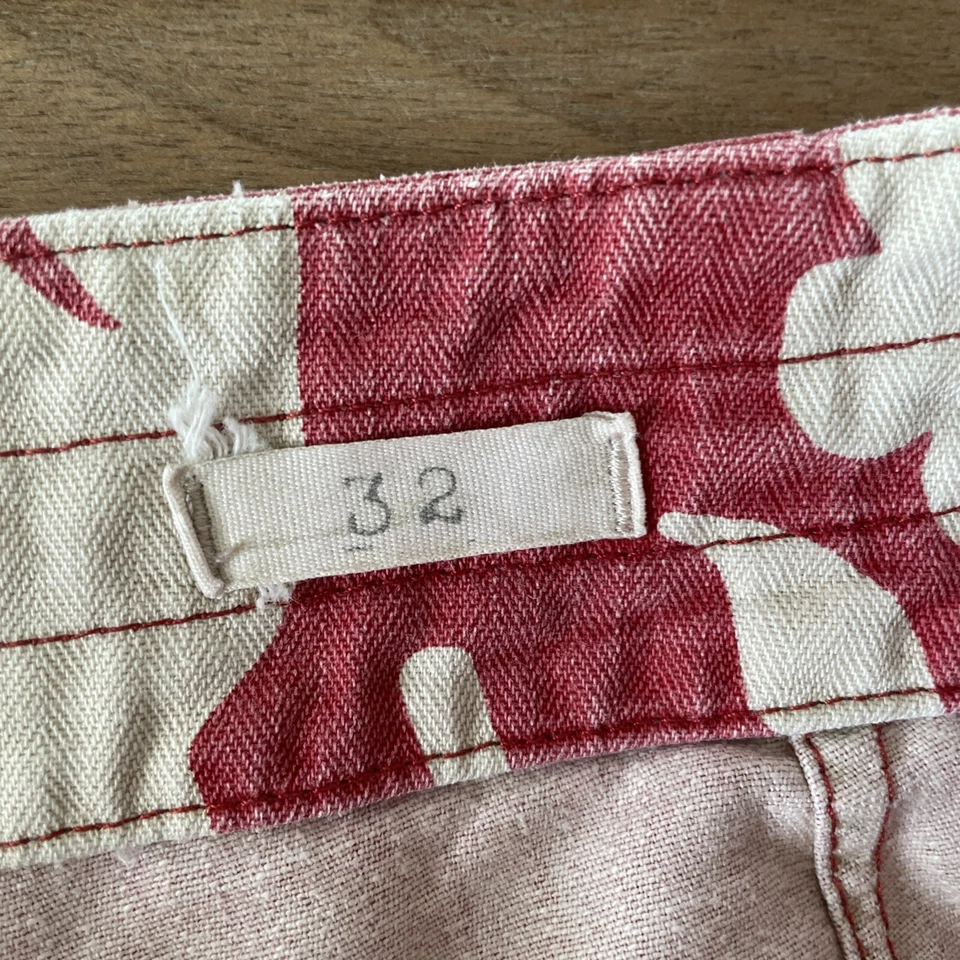 Denim & Supply Ralph Lauren Board Shorts Men 32 Floral Cotton Twill Swim Bermuda - Image 4 of 4