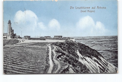 Die Leuchtturme Auf Arkona Insel Rugen Lighthouse Germany DB Postcard ...