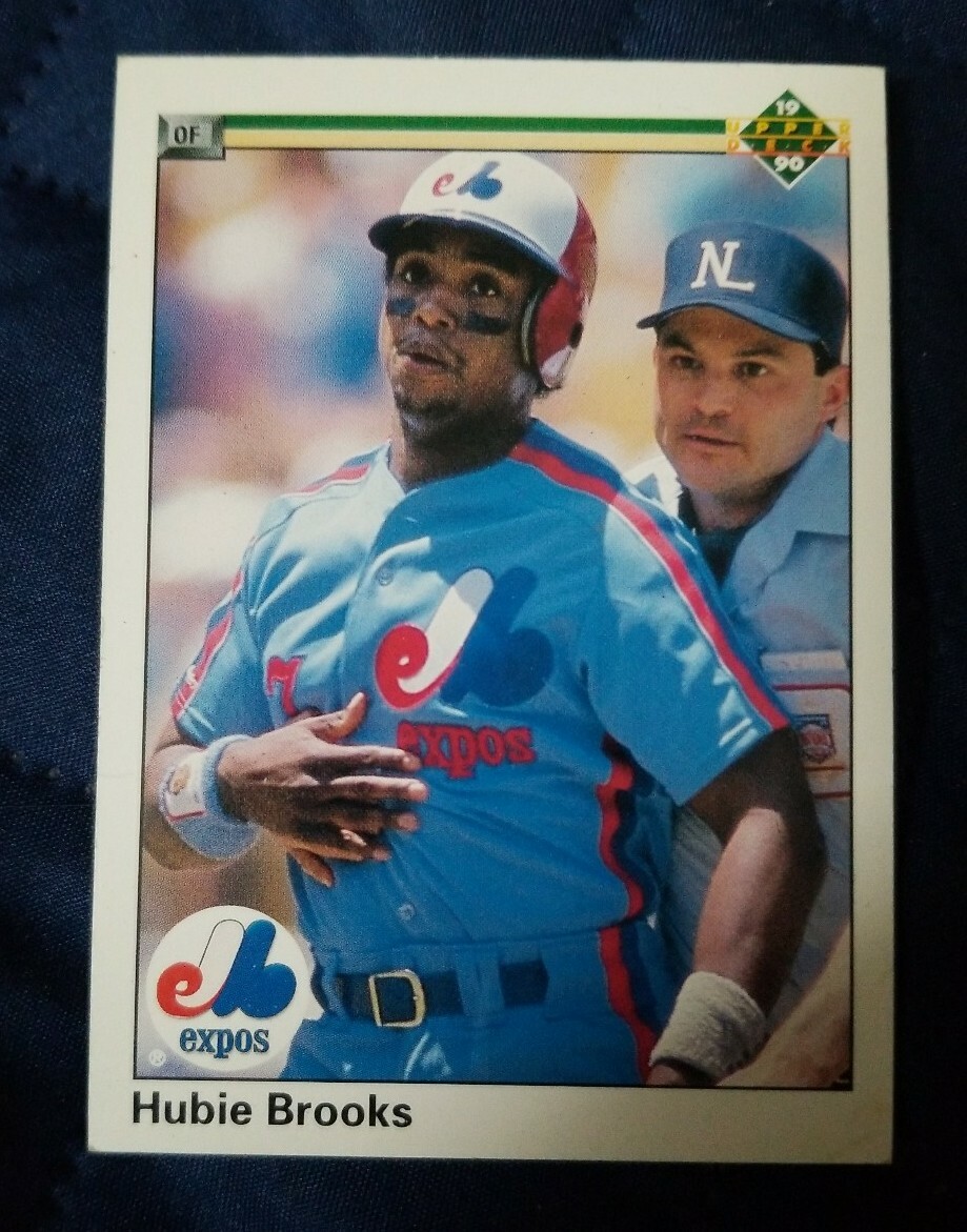 1990 Upper Deck Montreal Expos Baseball Card #197 Hubie Brooks | eBay