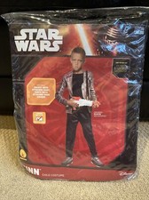 NEW Star Wars: The Force Awakens Child's Finn Costume Size Large For Age 8-10