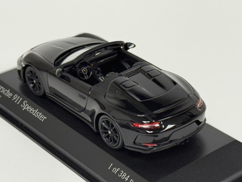 1/43 Minichamps Porsche 911 Speedster 2019 In Nero 410 061134 BK131 - Foto 2 di 7