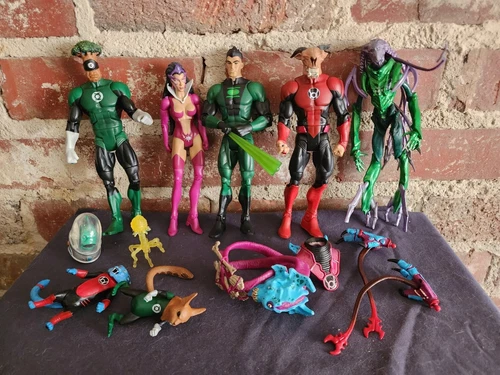 Mattel: DC Universe: Green Lantern Classics Wave 2 Figure Set Loose *No BAF*