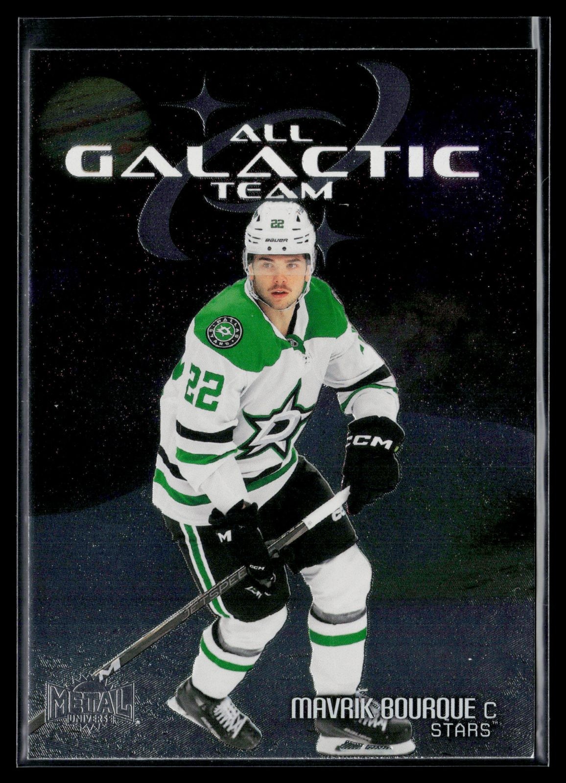 Mavrik Bourque - 2025-26 Metal Universe - All Galactic Team #GT-5 - Stars
