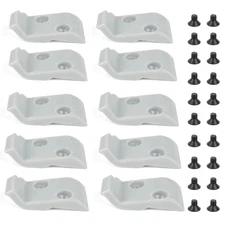 10PCS Gray Rectangle Inserts Kit for CORGHI, Hunter TCX Tire Changer Gray