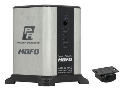 Power Acoustik MOFO1-6KD 6000 Watt Mono Amplifier 1-Ohm Class D Car Audio Amp