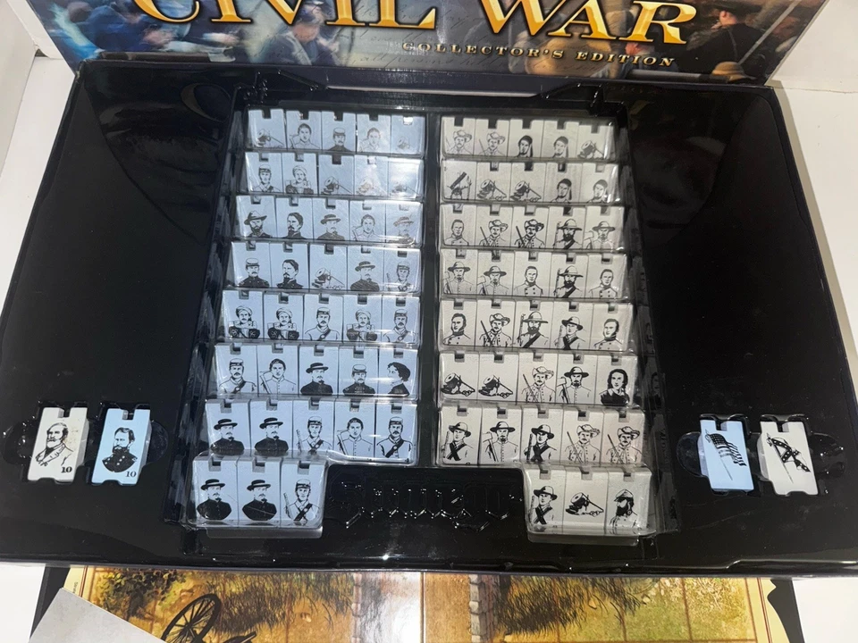 Family Board Game STRATEGO Americas's Civil War Collector's Ed. 2007 Complete - Image 2 of 4