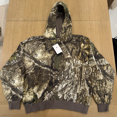 NEW* Men NIKE Jordan Brooklyn Fleece Realtree Pullover Hoodie