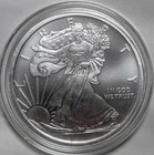 5 oz Large Walking Liberty Mint/Sealed Golden State Mint .999 Fine Silver Round