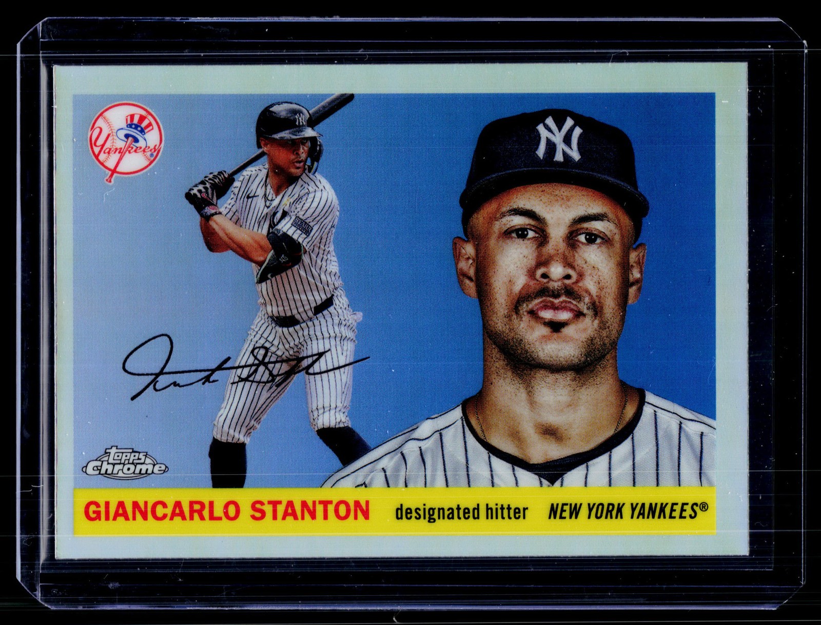 2025 Topps Chrome Platinum #188 Giancarlo Stanton Refractor