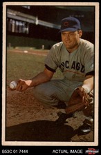 1953 Bowman #7 Harry Chiti Cubs 4.5 - VG/EX+