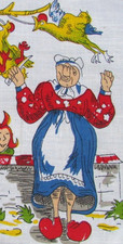 Vintage Retro Taschentuch Taschentuch Kinder Kind Kids (R144)