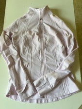 Lululemon Women's Define Jacket Light Blush Pink Size 8 Full Zip