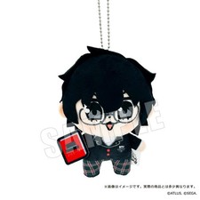 Japan Persona 5 The Royal - Protagonist x Bukubu Plush Mascot 03