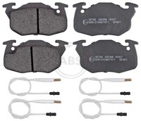 Bremsbelagsatz Scheibenbremse A.B.S. 36766 FüR Peugeot AX C15 106 306 CitroËN ZX