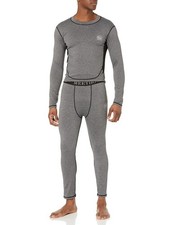 Men  s Thermal Underwear Set, Compression Base Layer Sports Long Johns Fleece ...
