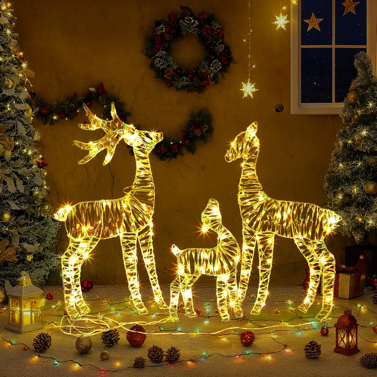 Jahreszeitliche Außendekoration Weihnachten aus Metall online kaufen