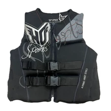 HO Sports Adult Life Jacket Vest 4 Panel Hinge Series Size Medium