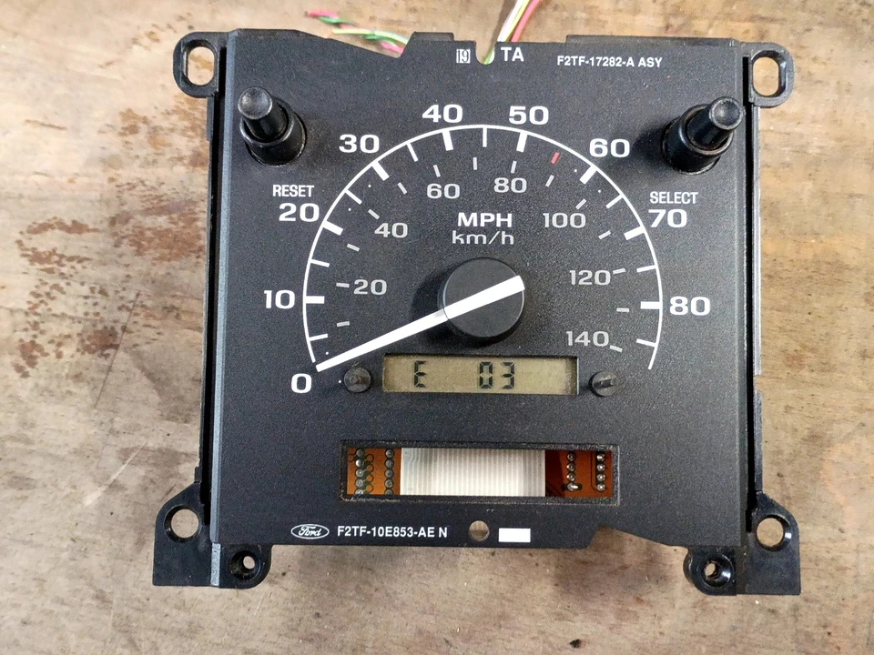 92-97 Speedometer 109K Miles Ford F150 F250 F350 Bronco OEM - Изображение 2 из 4