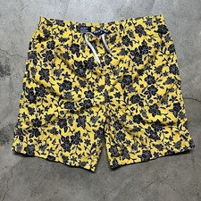 Vintage 2000 s Polo Ralph Lauren Polo Sport Hawaiian Floral Swim Trunks Shorts M