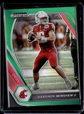2021 Panini Prizm Draft Picks Collegiate #10 Gardner Minshew II Green