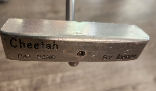 Vintage Rare "Cheetah" By Lynx Golf 2-Way Putter Steel Shaft 40" Stainless Steel - Imagen 18 de 22