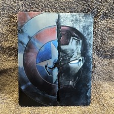 Captain America: Civil War 3D+2D UK PAL Version STEELBOOK Blu-Ray New&Sealed